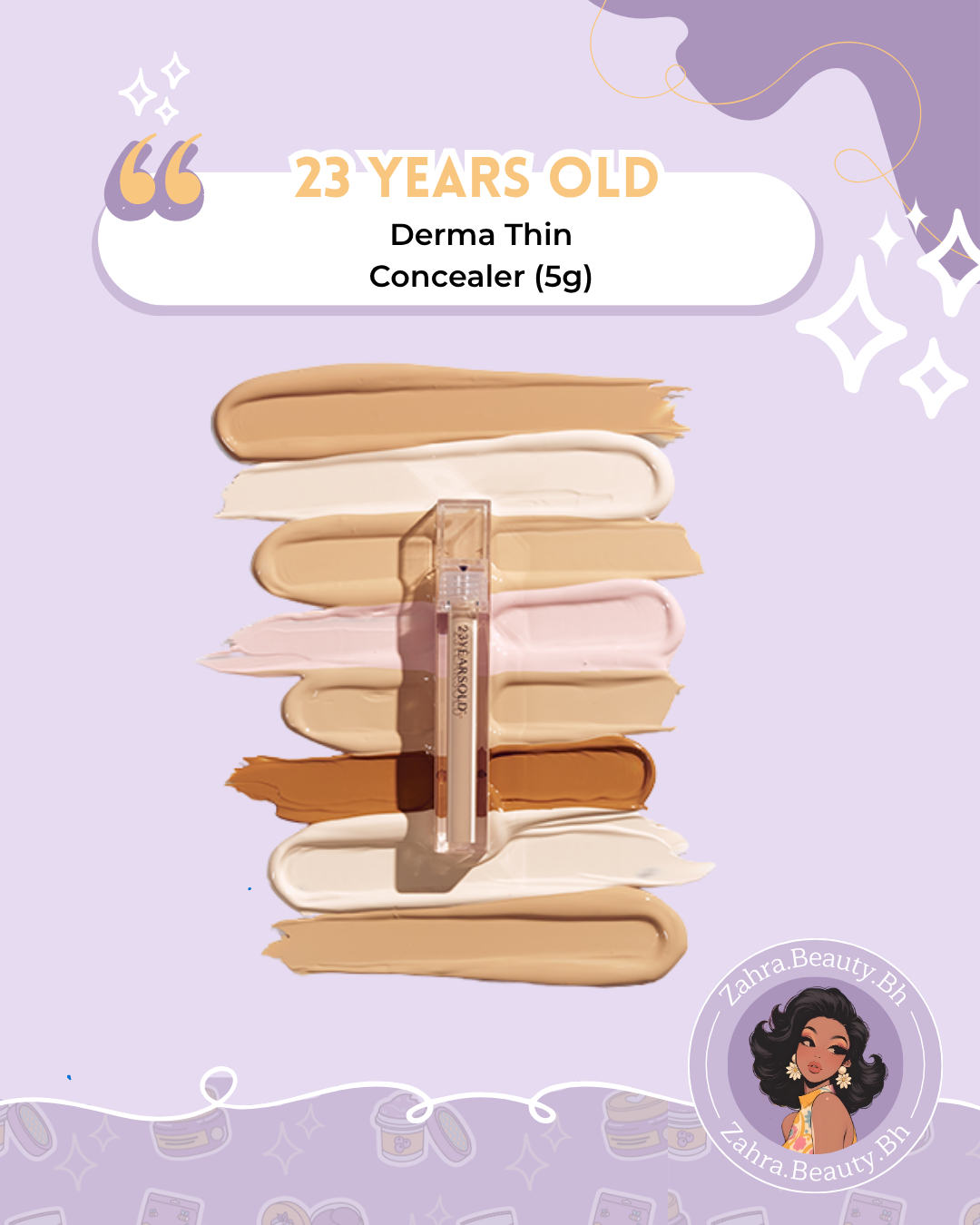 23 Years Old - Derma Thin Concealer (5g)