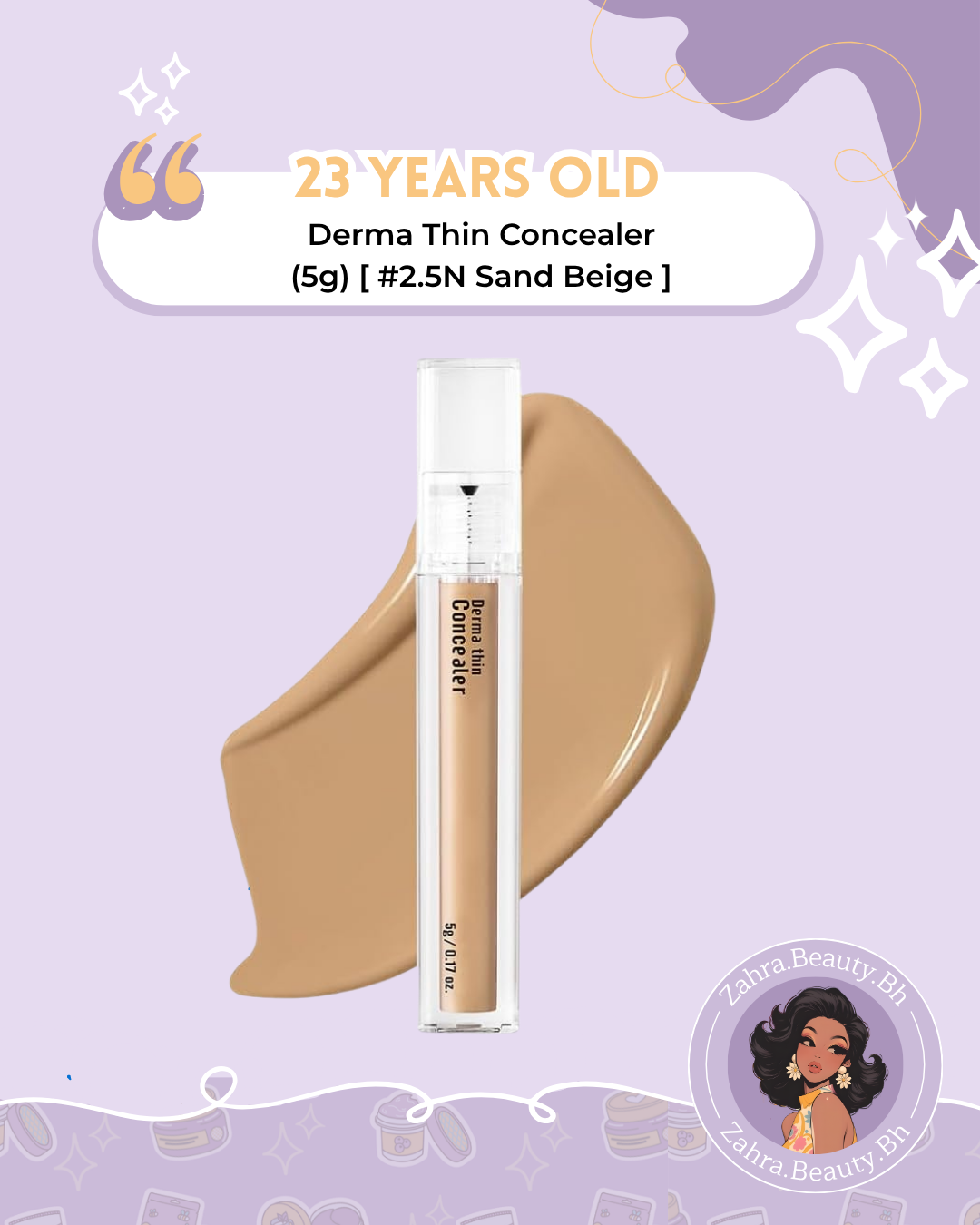 23 Years Old - Derma Thin Concealer (5g)