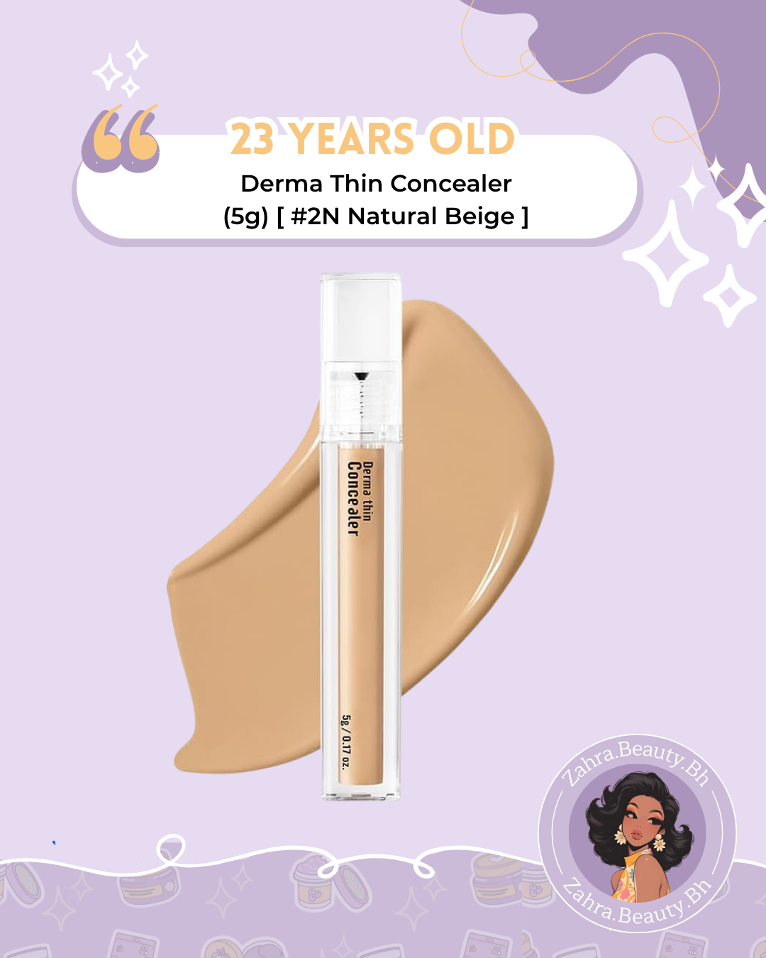 23 Years Old - Derma Thin Concealer (5g)