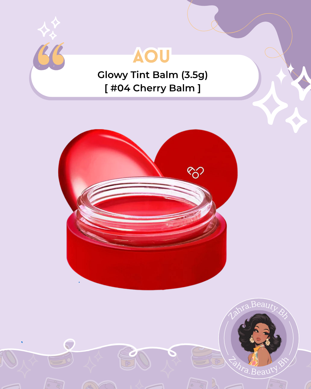 AOU - Glowy Tint Balm (3.5g)