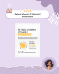 APLB - Retinol Vitamin C Vitamin E Sheet Mask