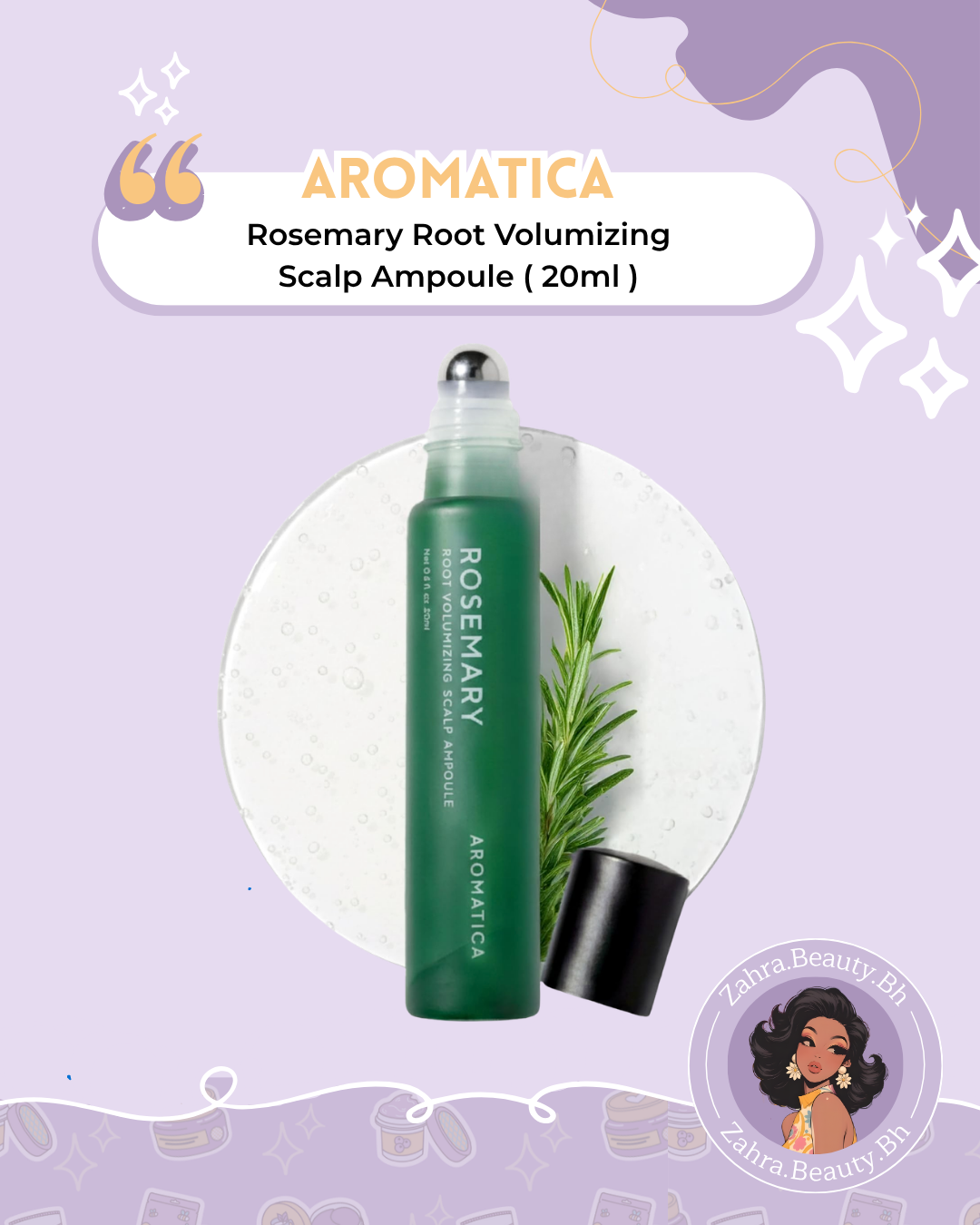 AROMATICA - Rosemary Root Volumizing Scalp Ampoule (20ml)