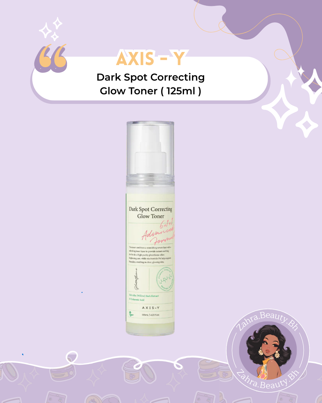 AXIS-Y - Dark Spot Correcting Glow Toner (125ml)