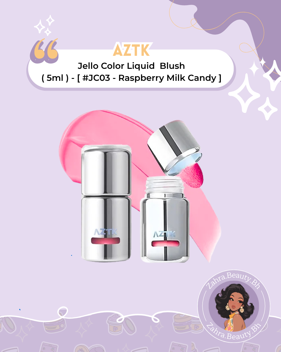 AZTK - Jello Color Liquid Blush (5ml)