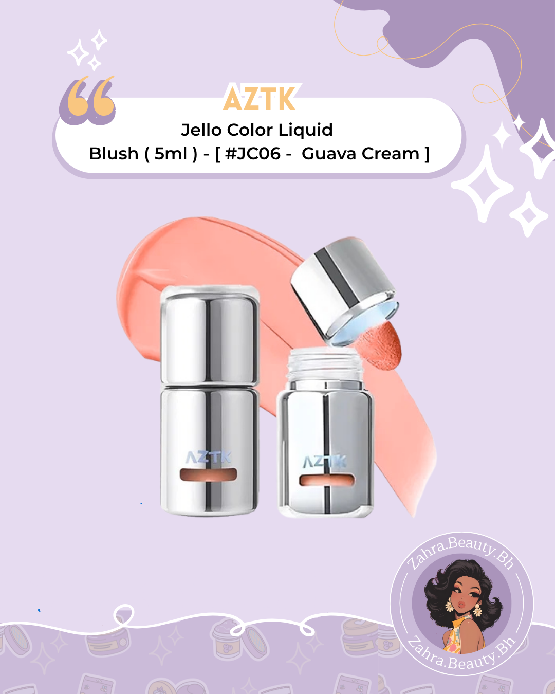 AZTK - Jello Color Liquid Blush (5ml)