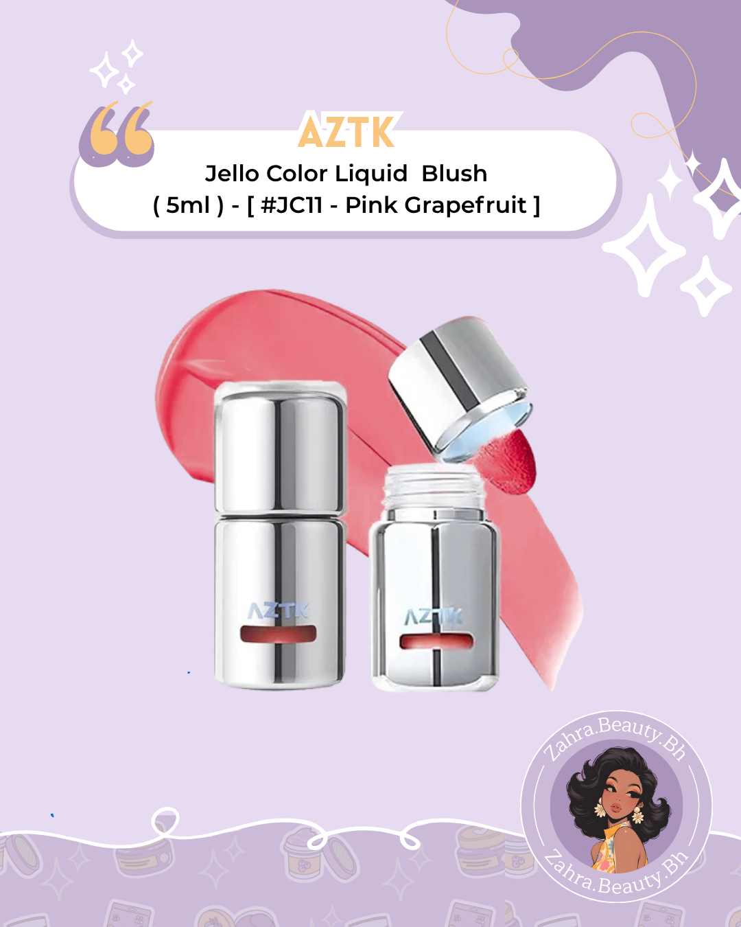 AZTK - Jello Color Liquid Blush (5ml)