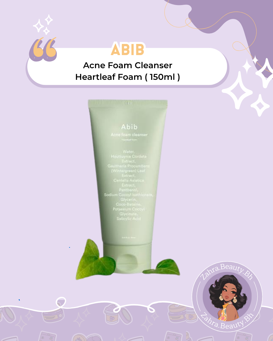Abib - Acne Foam Cleanser Heartleaf Foam (150ml)
