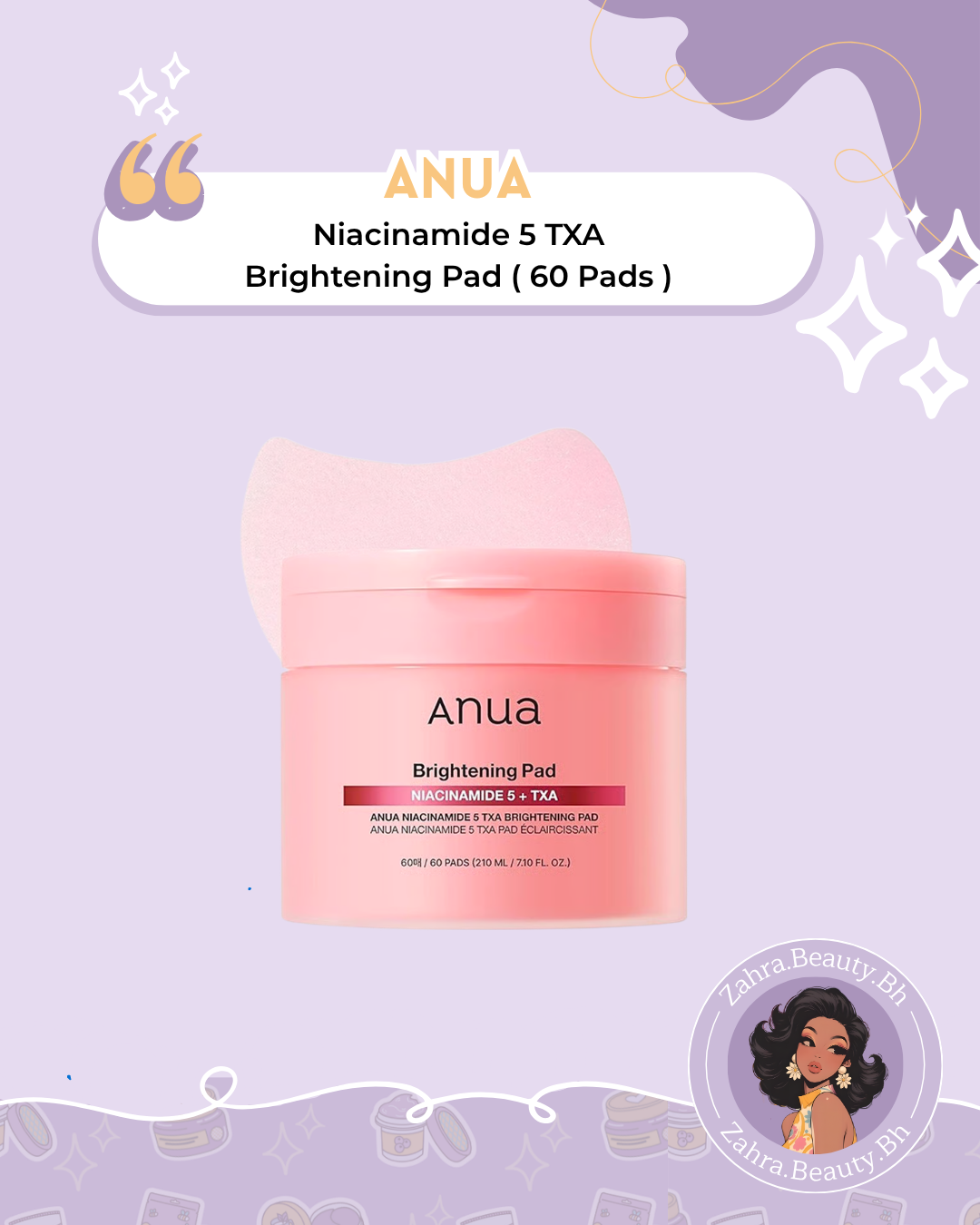Anua - Niacinamide 5 TXA Brightening Pad