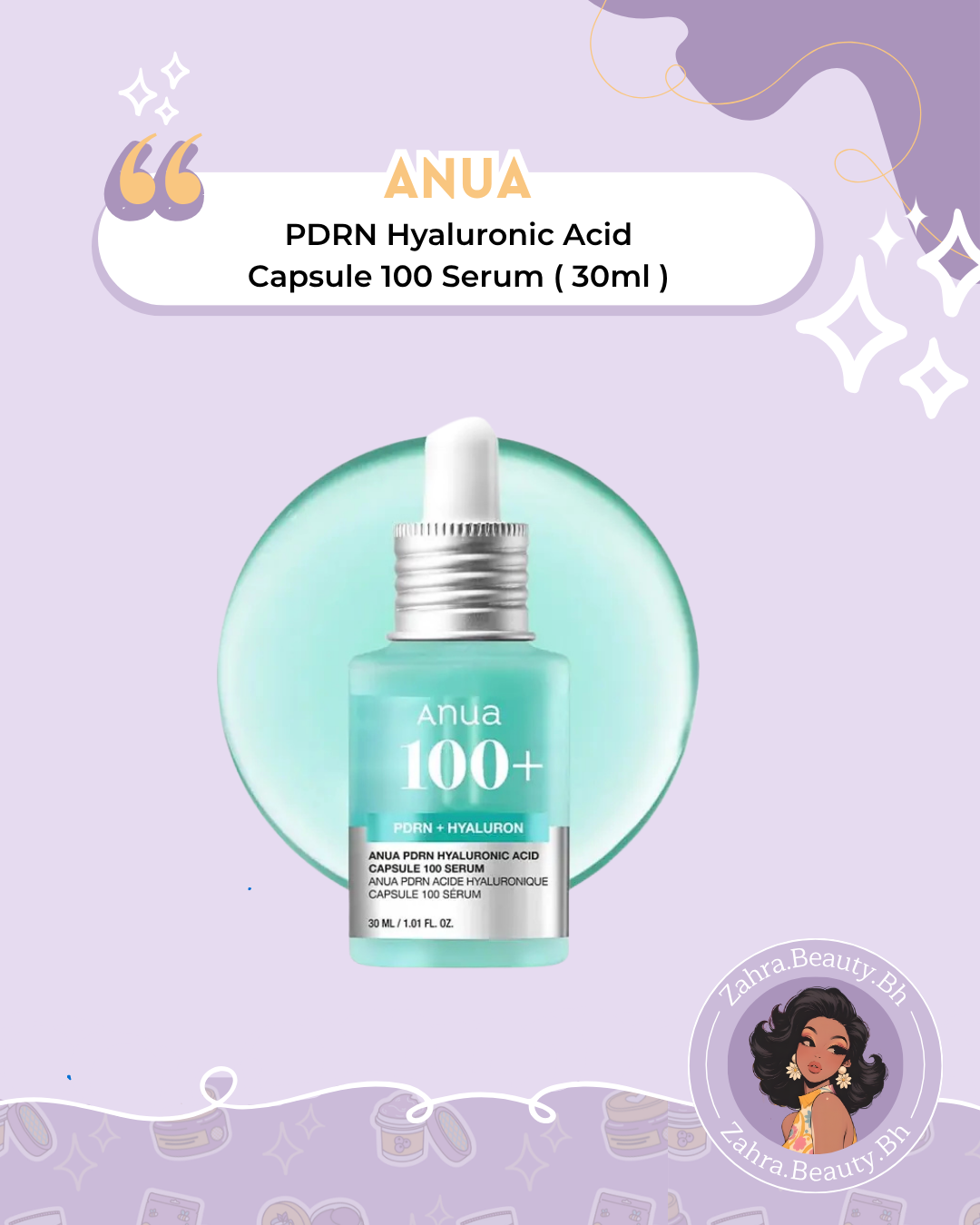 Anua - PDRN Hyaluronic Acid Capsule 100 Serum (30ml)