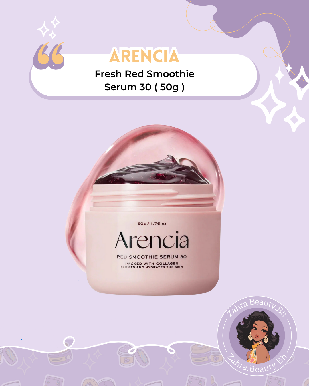 Arencia - Fresh Red Smoothie Serum 30 (50g)