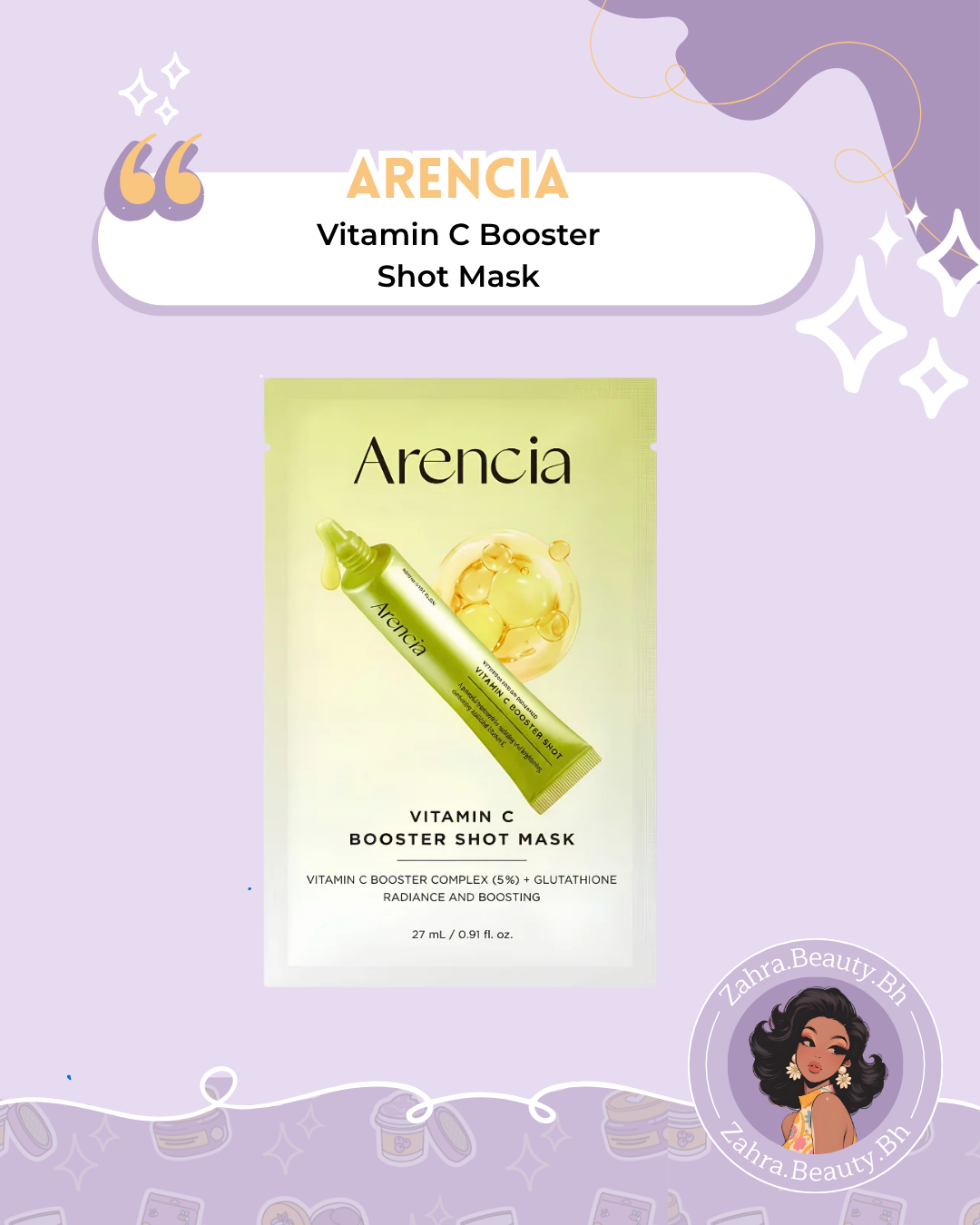Arencia - Vitamin C Booster Shot Mask