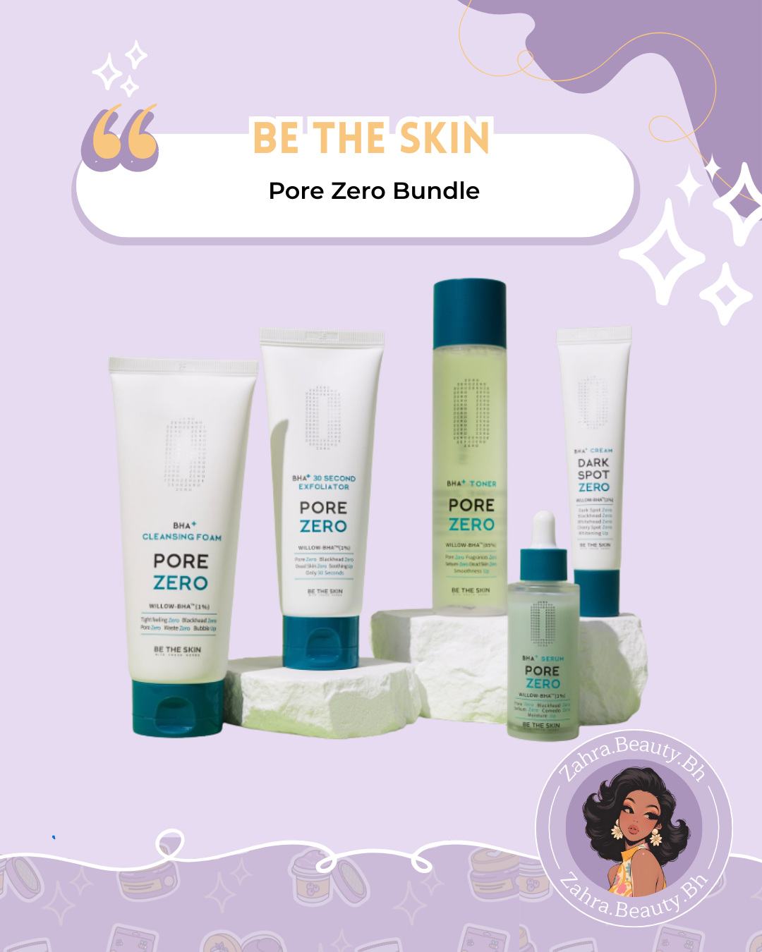 Be The Skin – Pore Zero Line Bundle