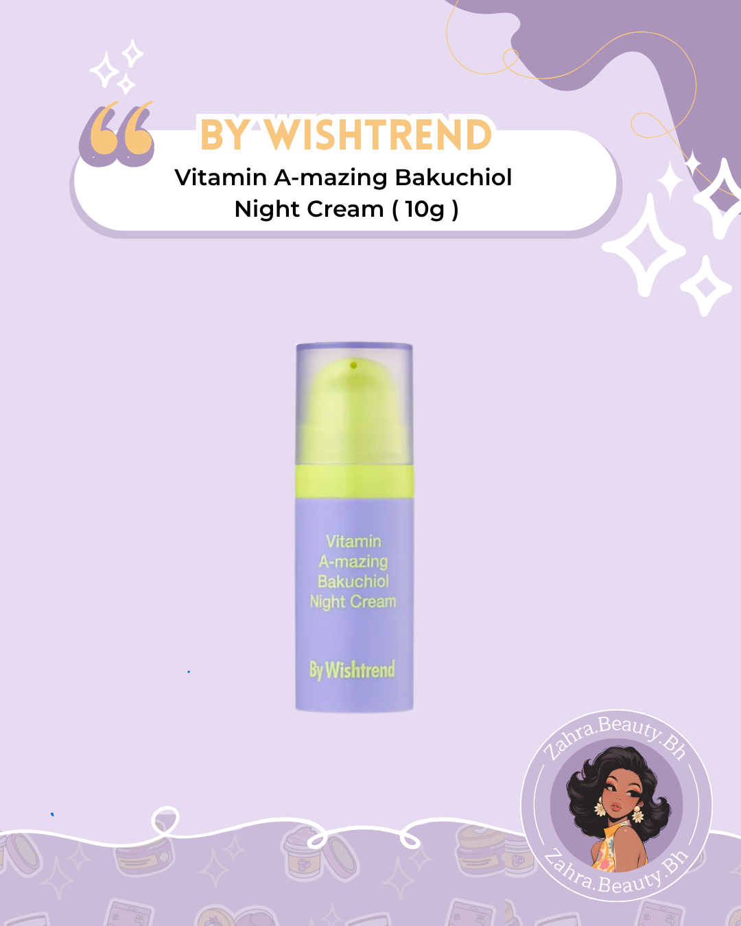 By Wishtrend - Vitamin A-mazing Bakuchiol Night Cream ( 10g )