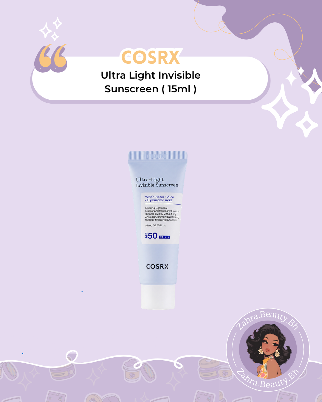COSRX - Ultra Light Invisible Sunscreen