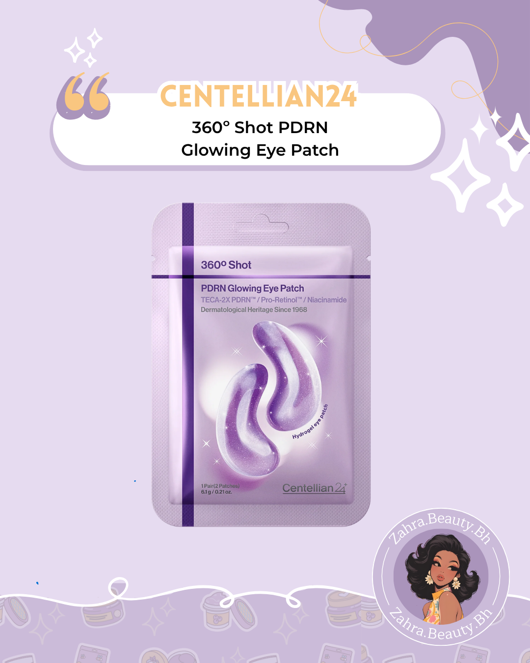 Centellian24 - 360º Shot PDRN Glowing Eye Patch