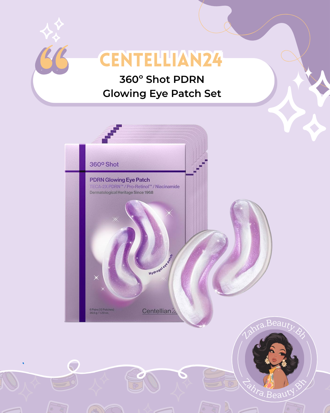 Centellian24 - 360º Shot PDRN Glowing Eye Patch