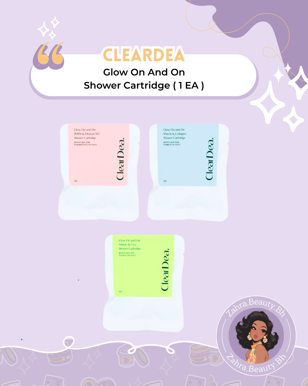 ClearDea - Glow On And On Shower Cartridge