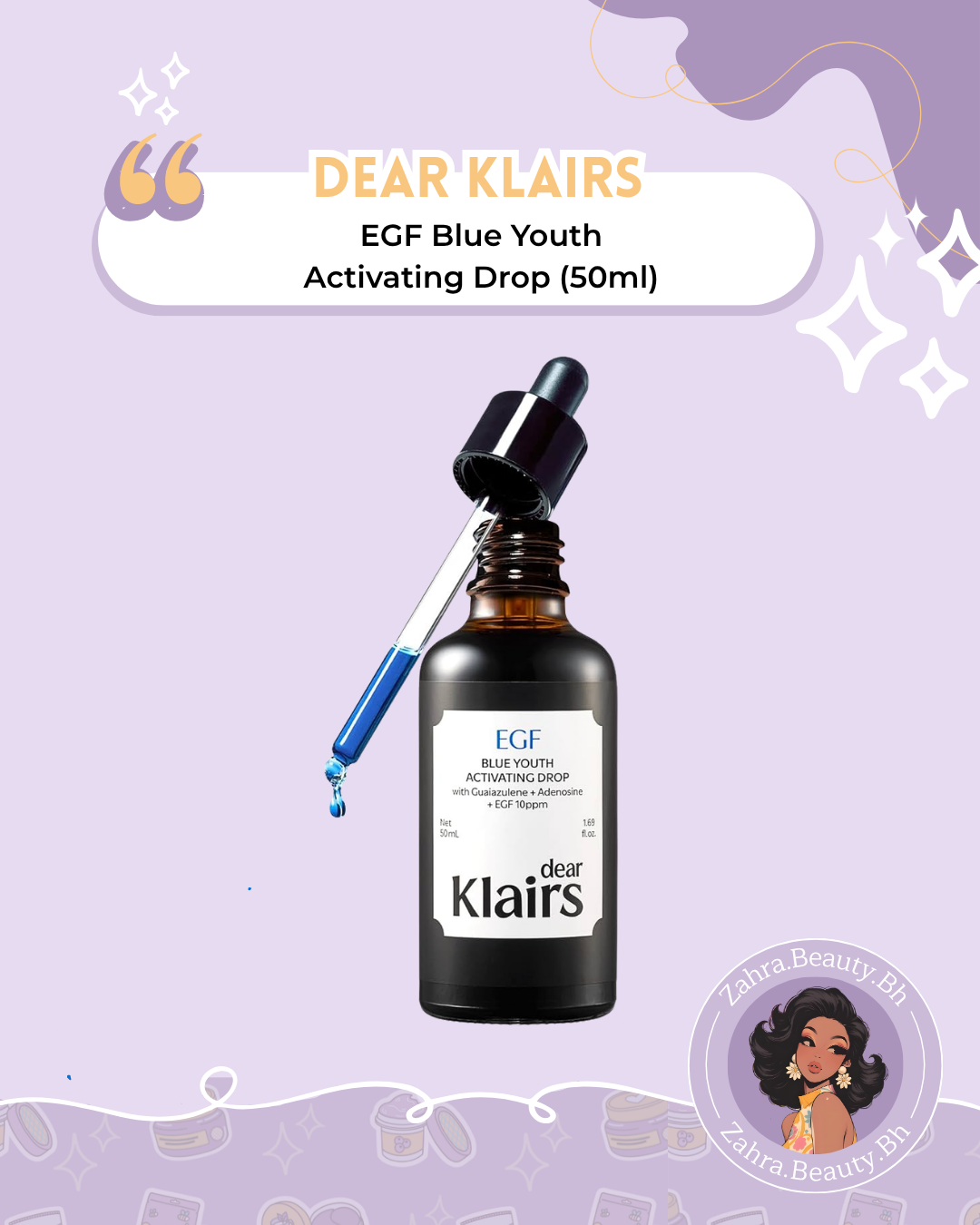 Dear, Klairs - EGF Blue Youth Activating Drop