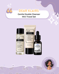 Dear, Klairs - Gentle Double Cleanser Mini Travel set