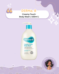 Derma: B - Creamy Touch Body Wash (400ml)