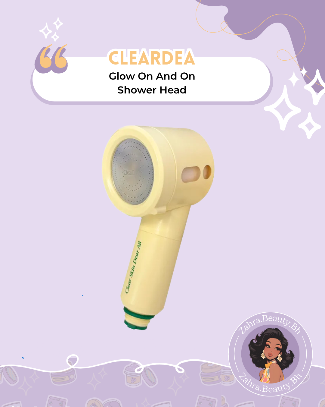 ClearDea - Glow On And On Shower Head