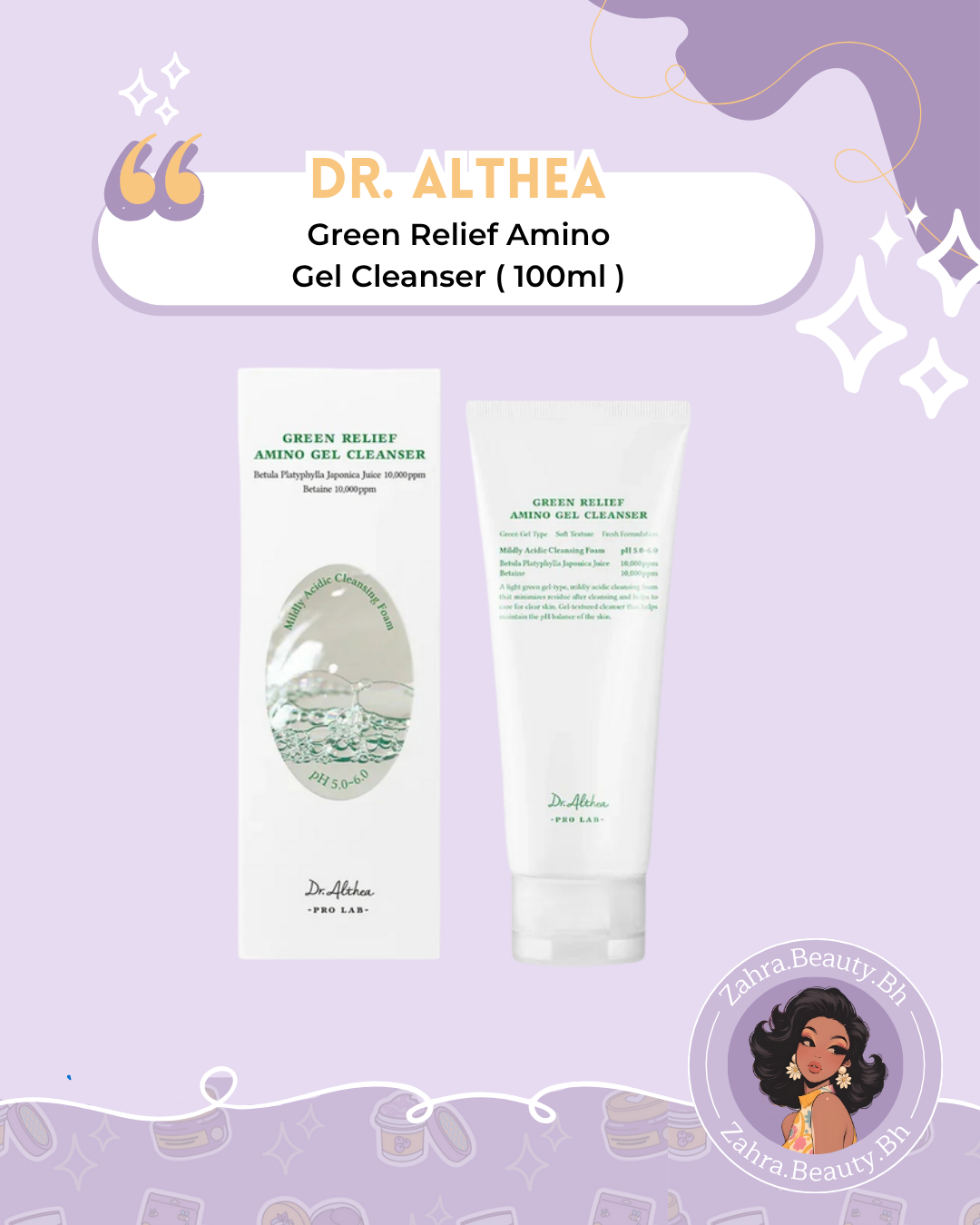 Dr. Althea - Green Relief Amino Gel Cleanser (100ml)