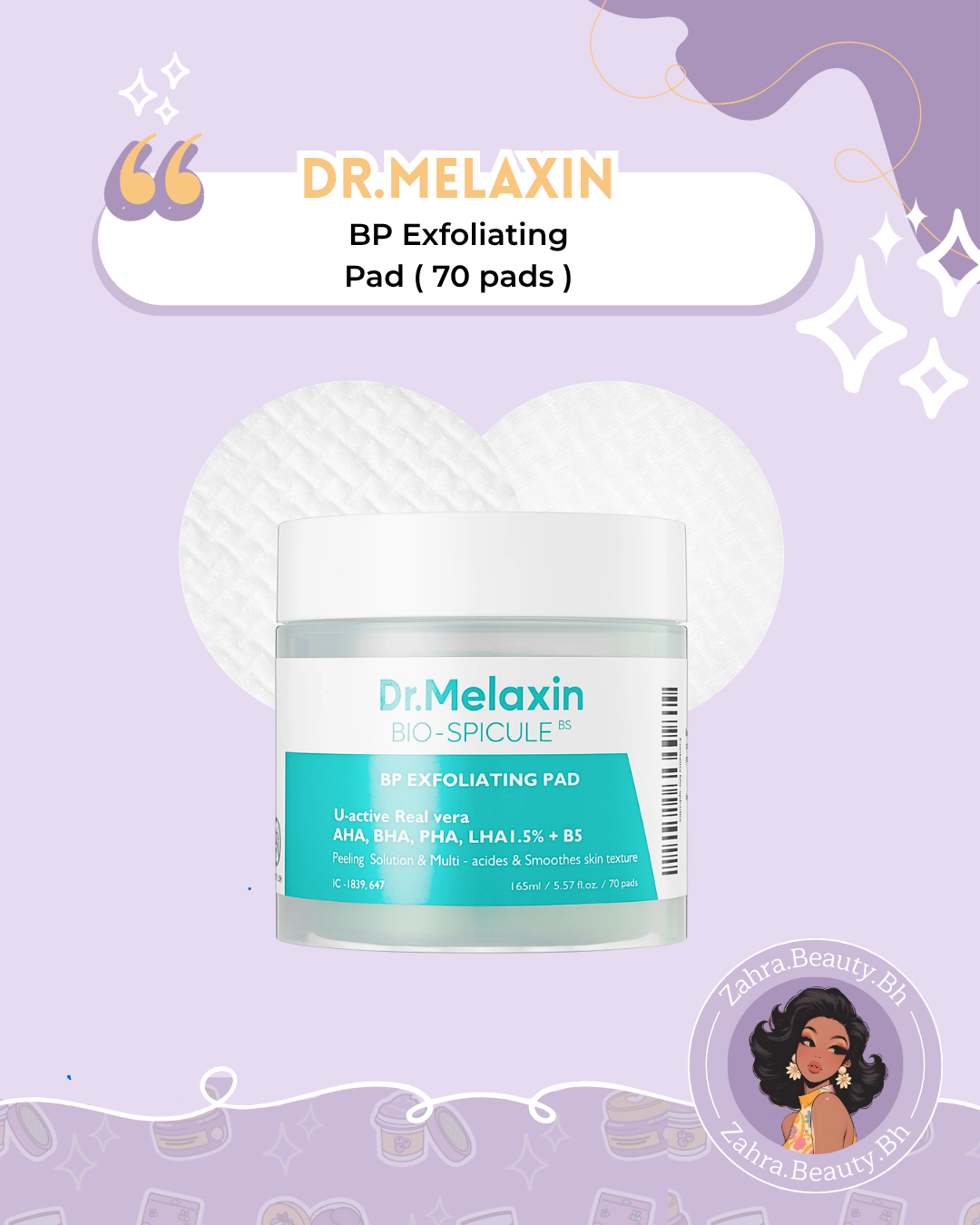 Dr.Melaxin - BP Exfoliating Pad