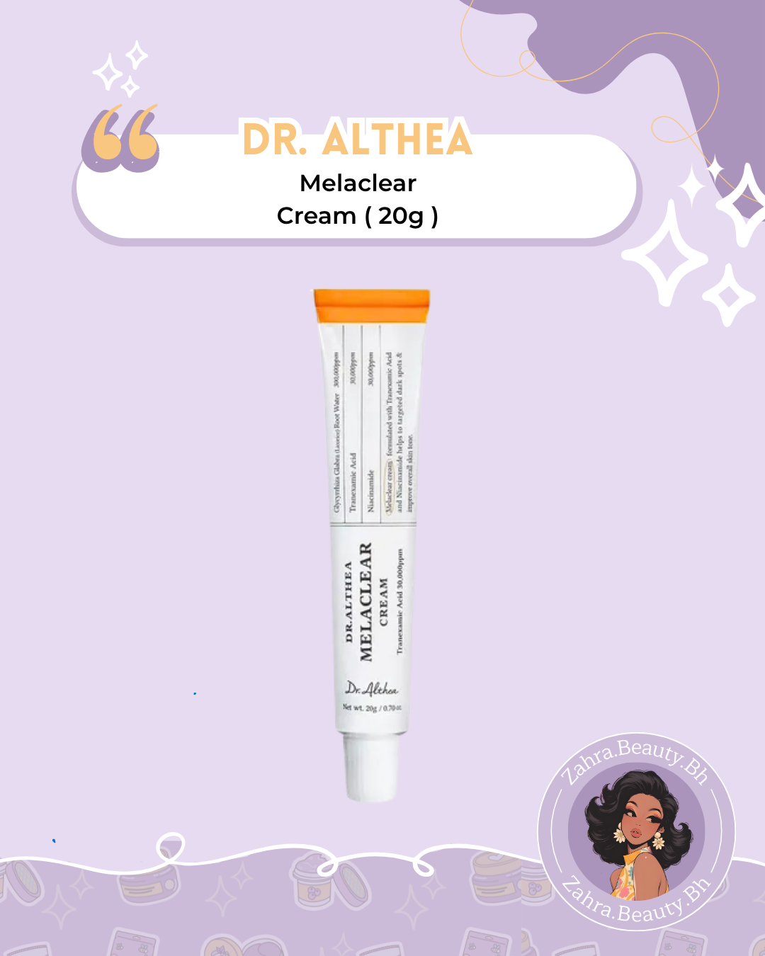 Dr. Althea - Melaclear Cream (20g)