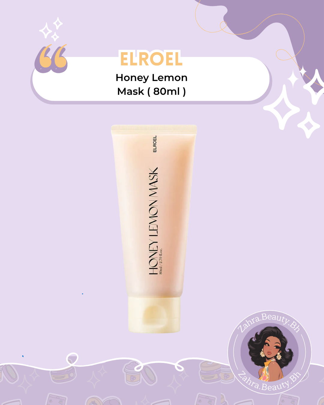 ELROEL - Honey Lemon Mask ( 80ml )