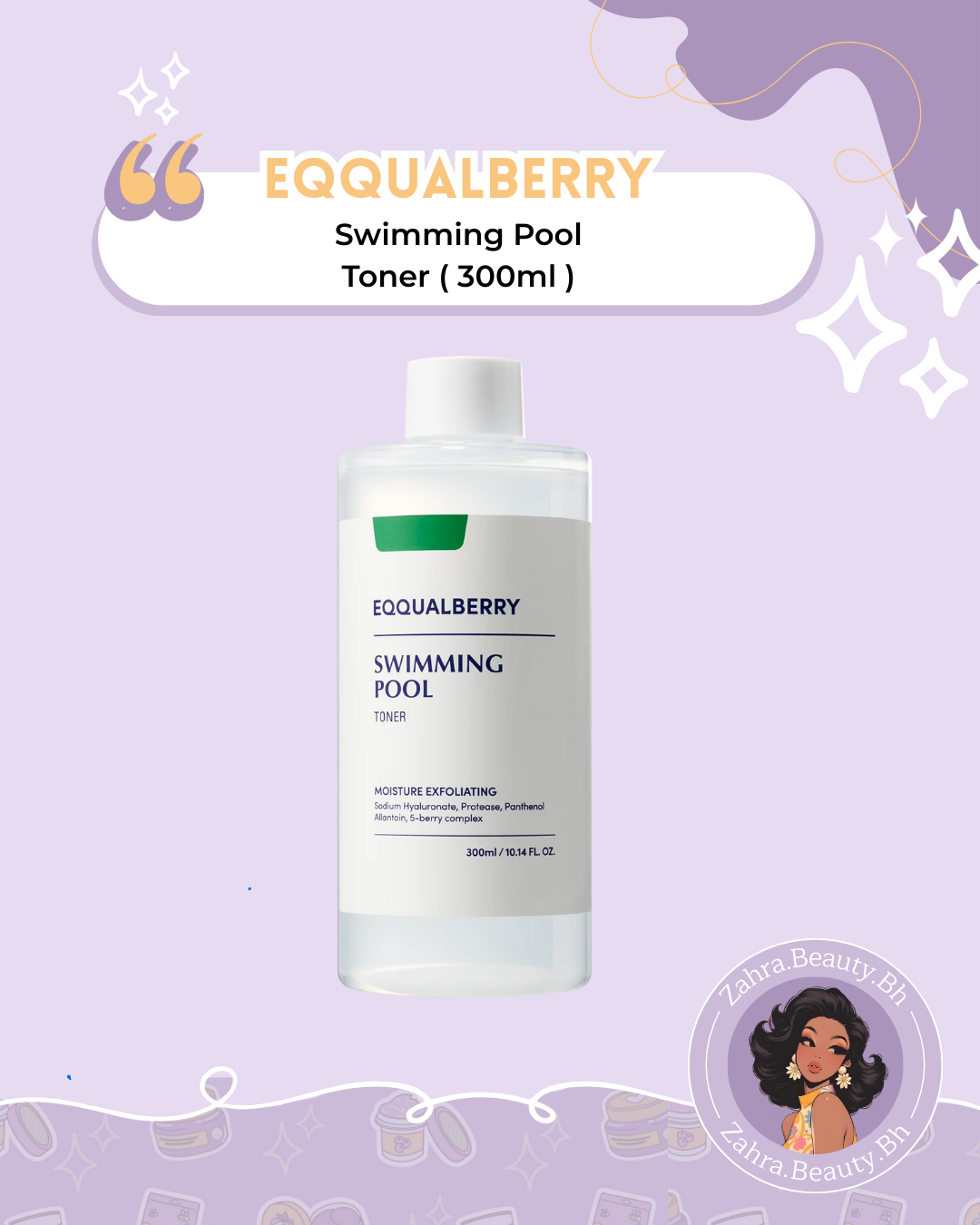 EQQUALBERRY - Swimming Pool Toner