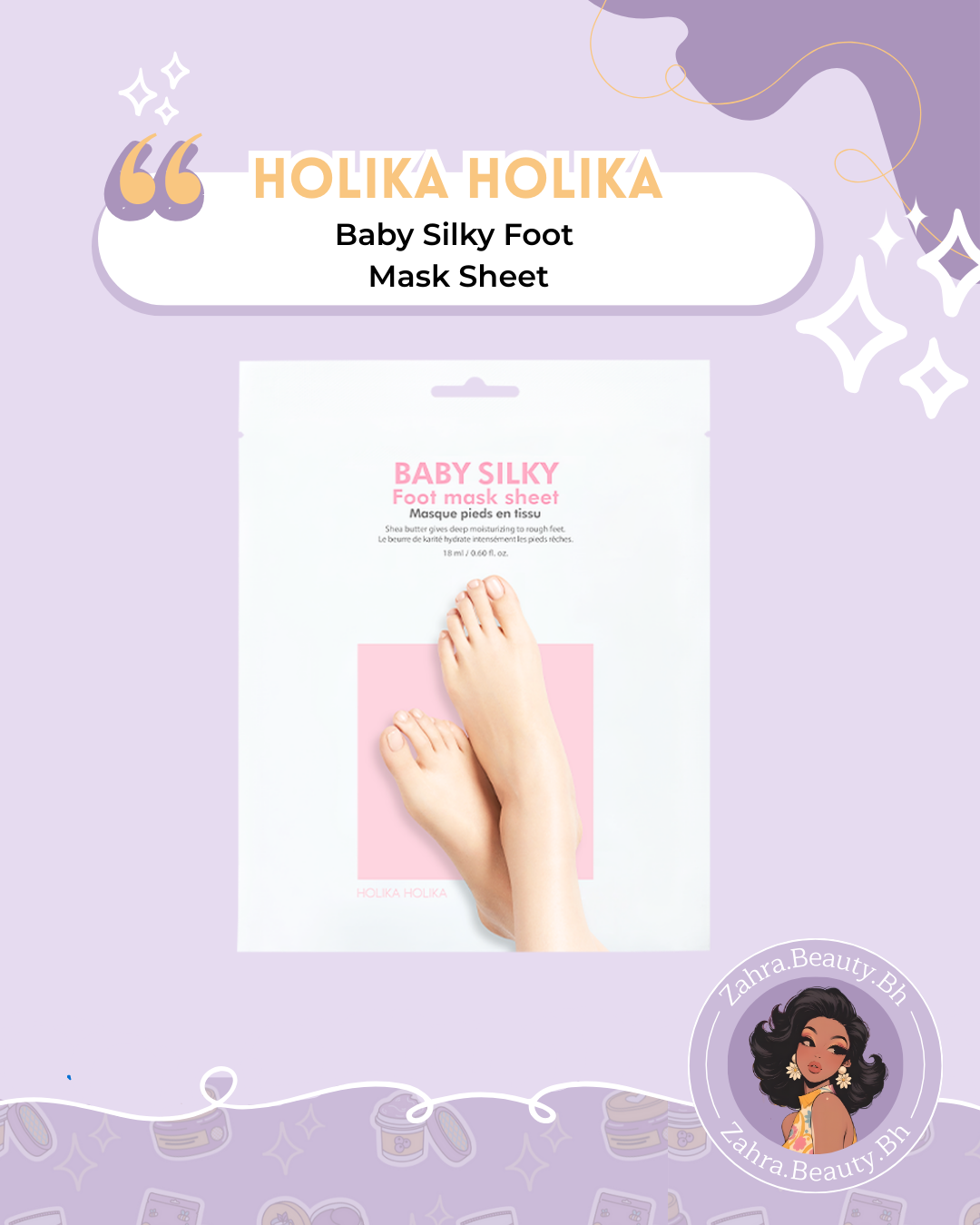 HOLIKA HOLIKA - Baby Silky Foot Mask Sheet