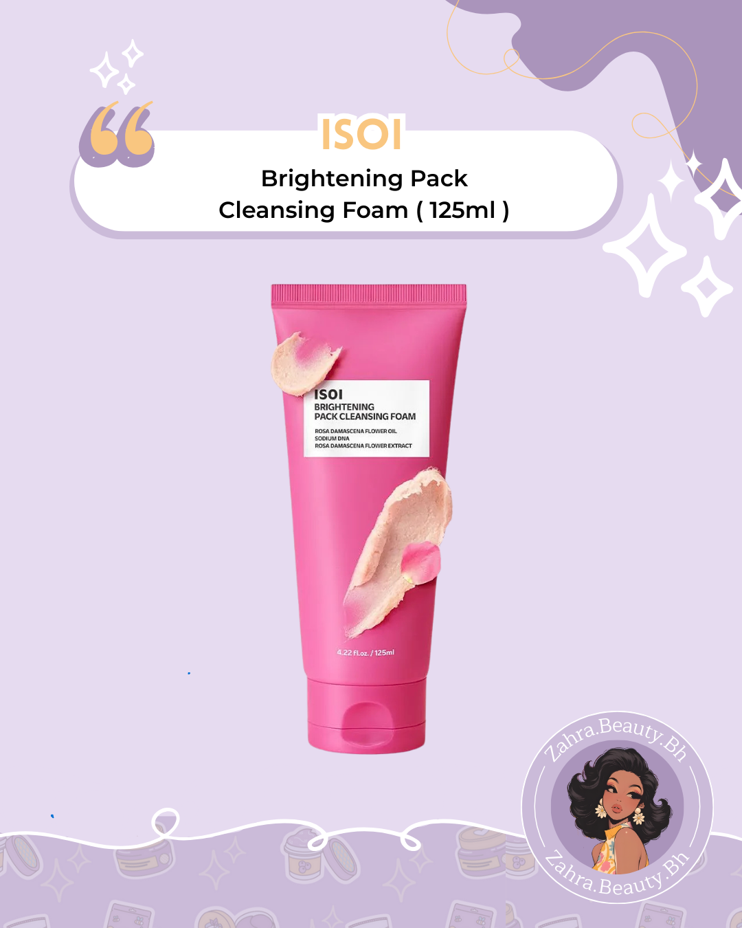 ISOI - Brightening Pack Cleansing Foam (125ml)