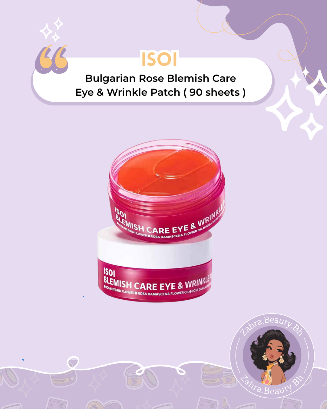 ISOI - Bulgarian Rose Blemish Care Eye & Wrinkle Patch