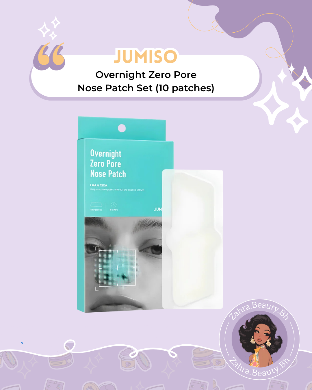 JUMISO - Overnight Zero Pore Nose Patch Set