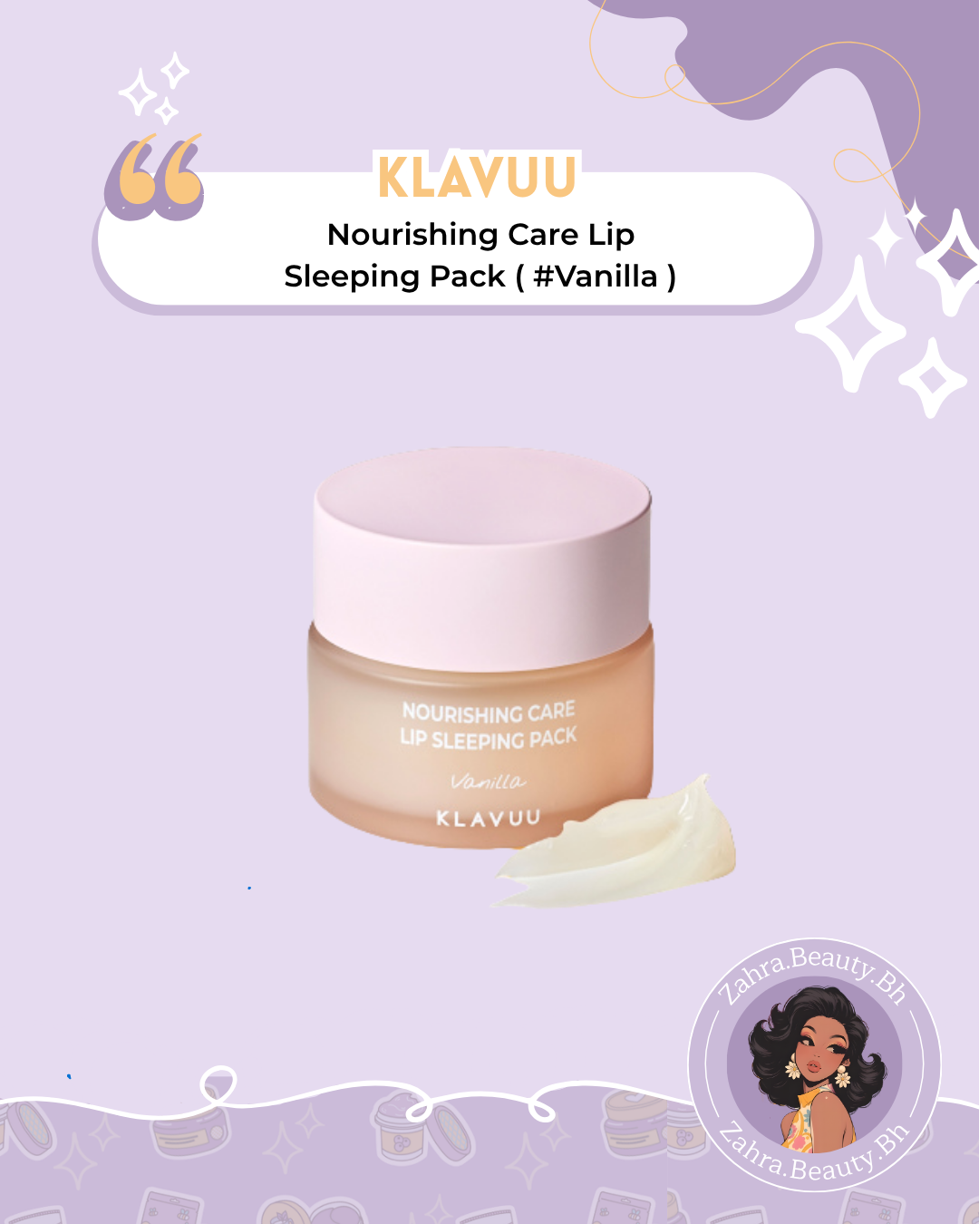 KLAVUU - Nourishing Care Lip Sleeping Pack