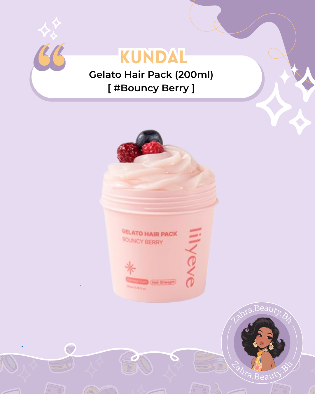 Lilyeve - Gelato Hair Pack (200ml)