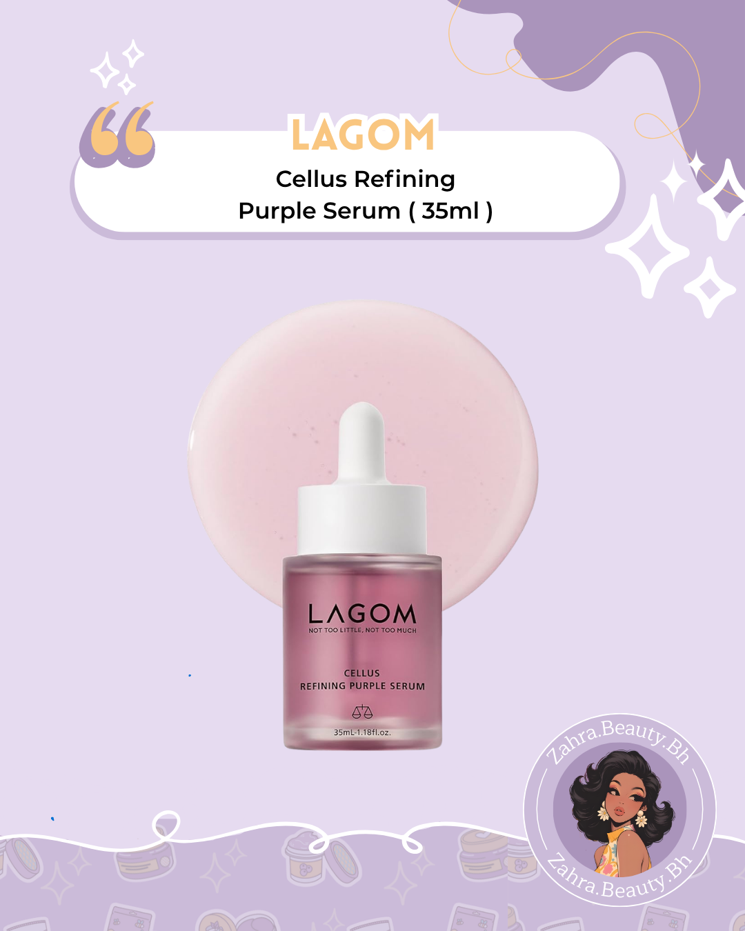 LAGOM - Cellus Refining Purple Serum (35ml)