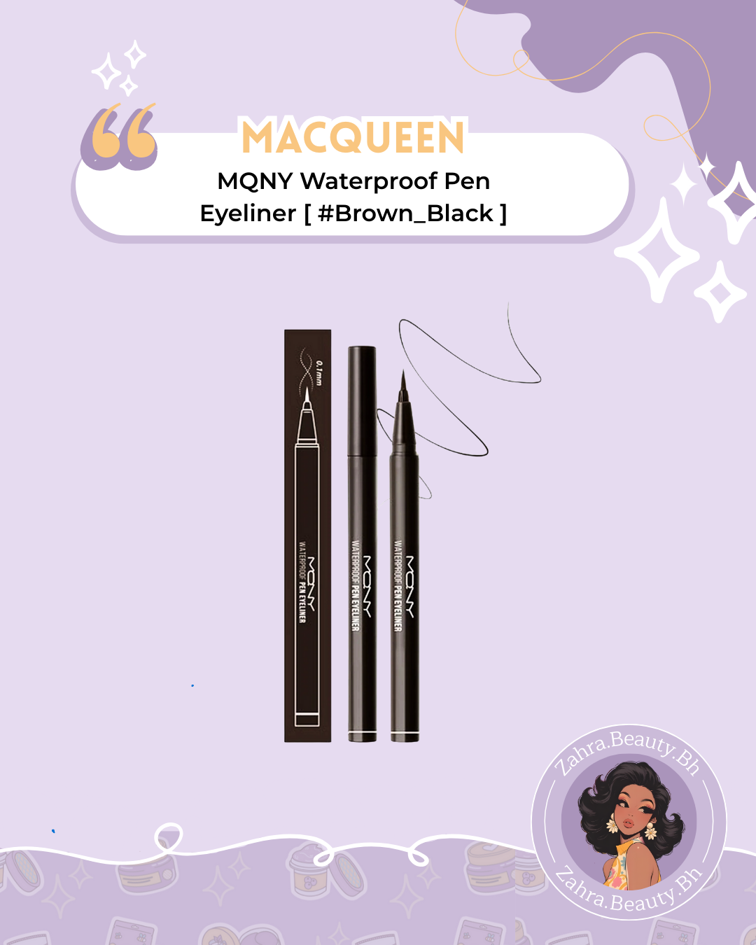 MACQUEEN - MQNY Waterproof Pen Eyeliner