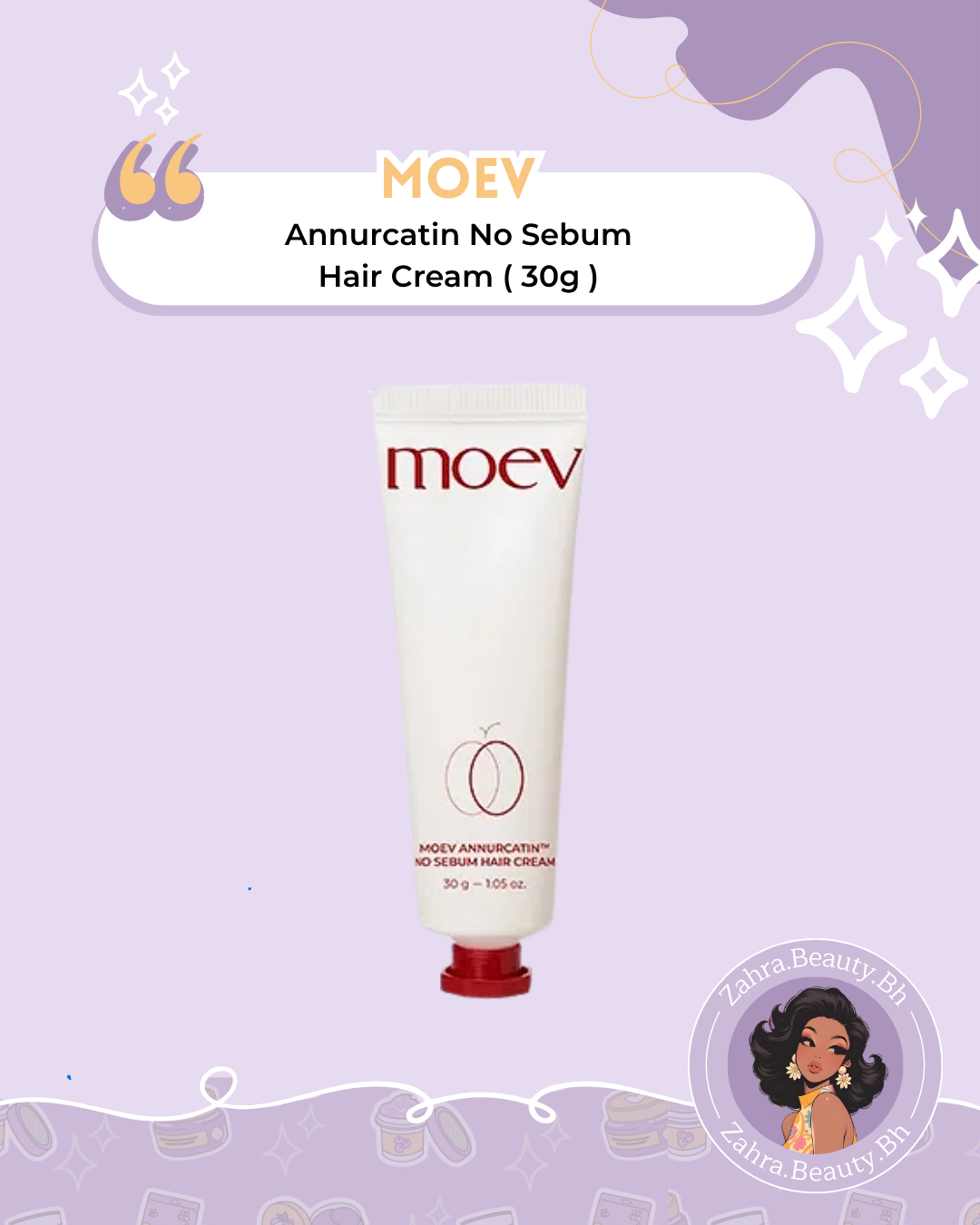 MOEV - Annurcatin No Sebum Hair Cream (30g)