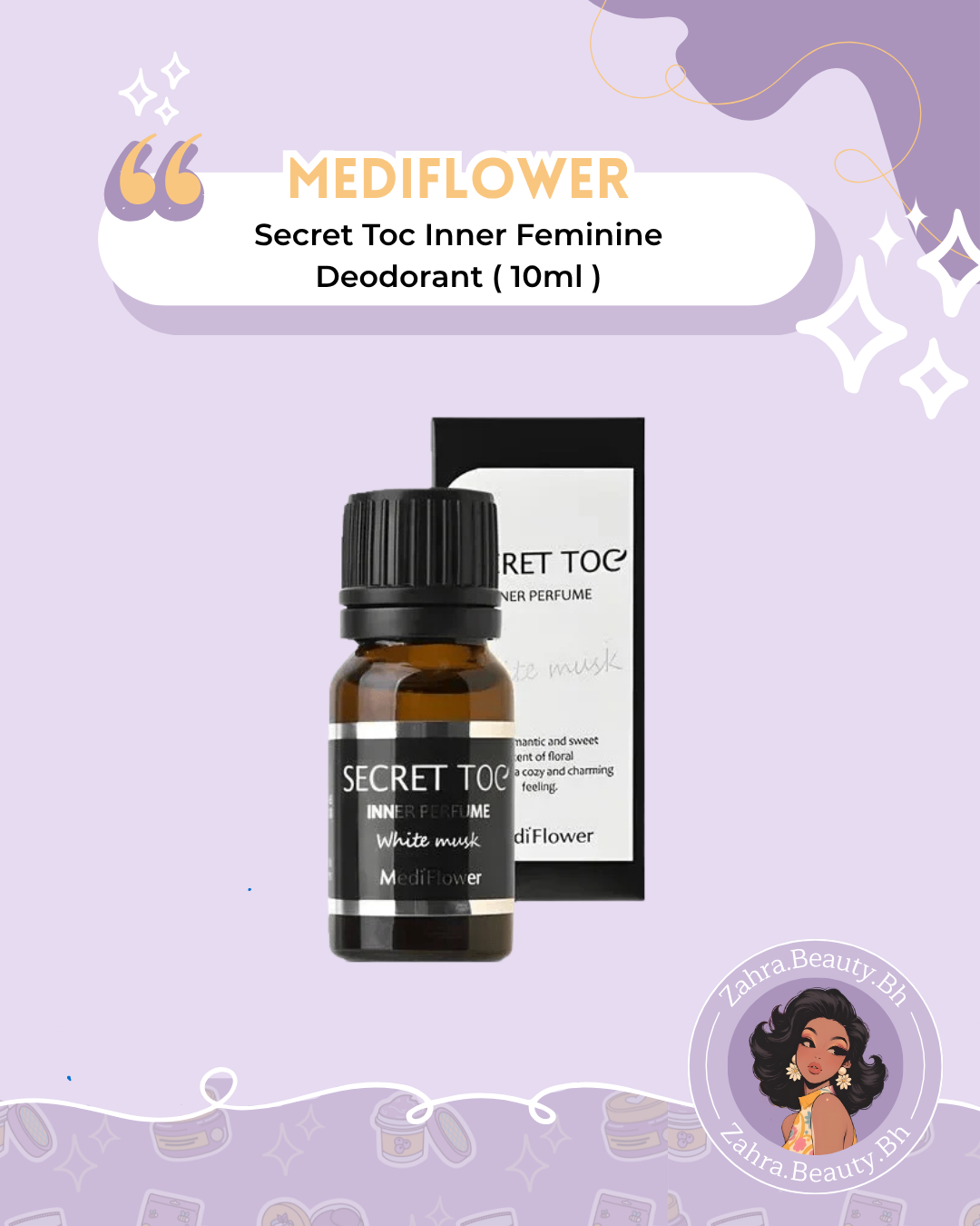 MediFlower - Secret Toc Inner Feminine Deodorant (10ml)