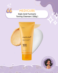 medicube - Kojic Acid Turmeric Toning Cleanser (120g)