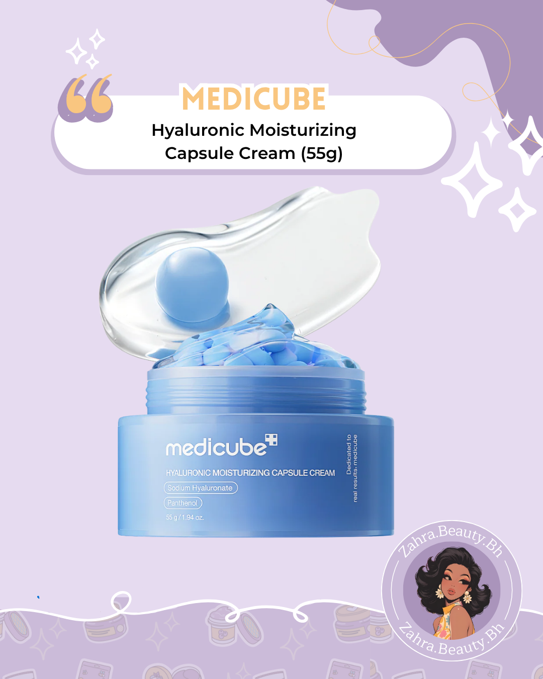 medicube - Hyaluronic Moisturizing Capsule Cream (55g)