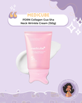 MEDICUBE - PDRN Collagen Gua Sha Neck Wrinkle Cream (150g)