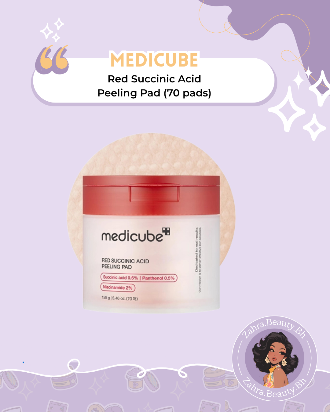 Medicube - Red Succinic Acid Peeling Pad