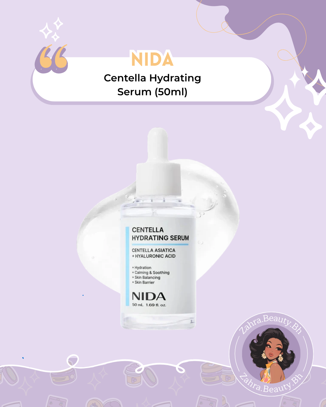 NIDA - Centella Hydrating Serum (50ml)