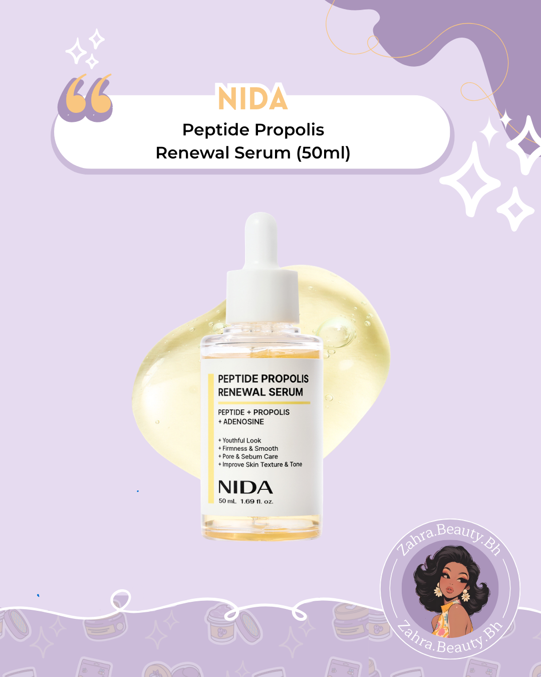 NIDA - Peptide Propolis Renewal Serum (50ml)