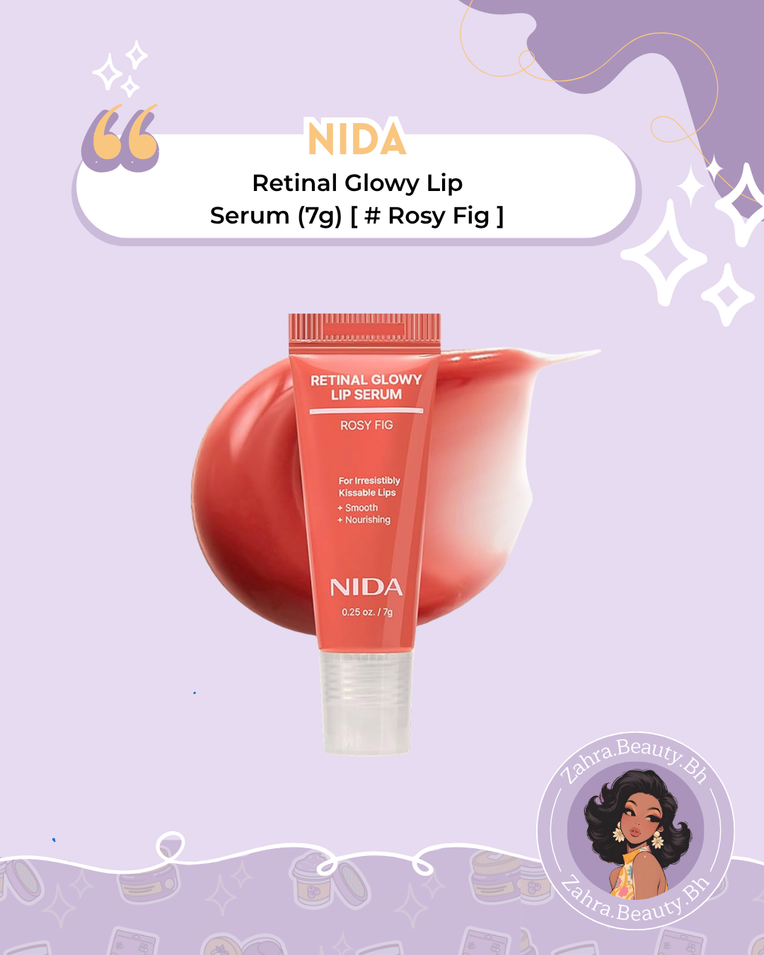 NIDA - Retinol Glowy Lip Serum (7g)