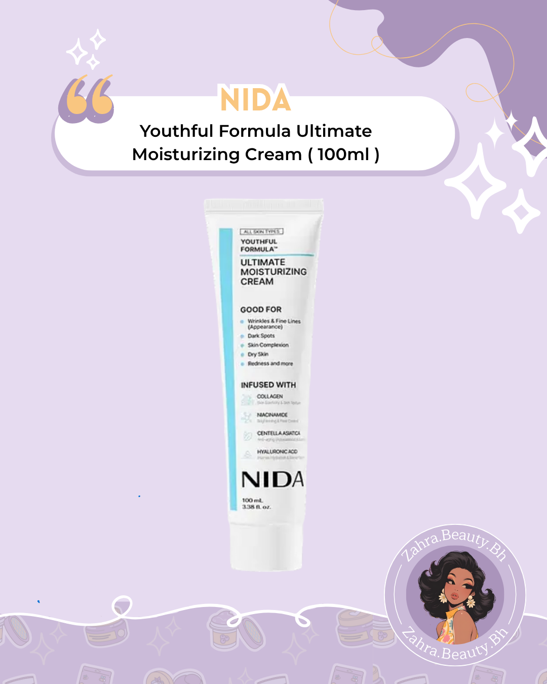 NIDA - Youthful Formula Ultimate Moisturizing Cream (100ml)