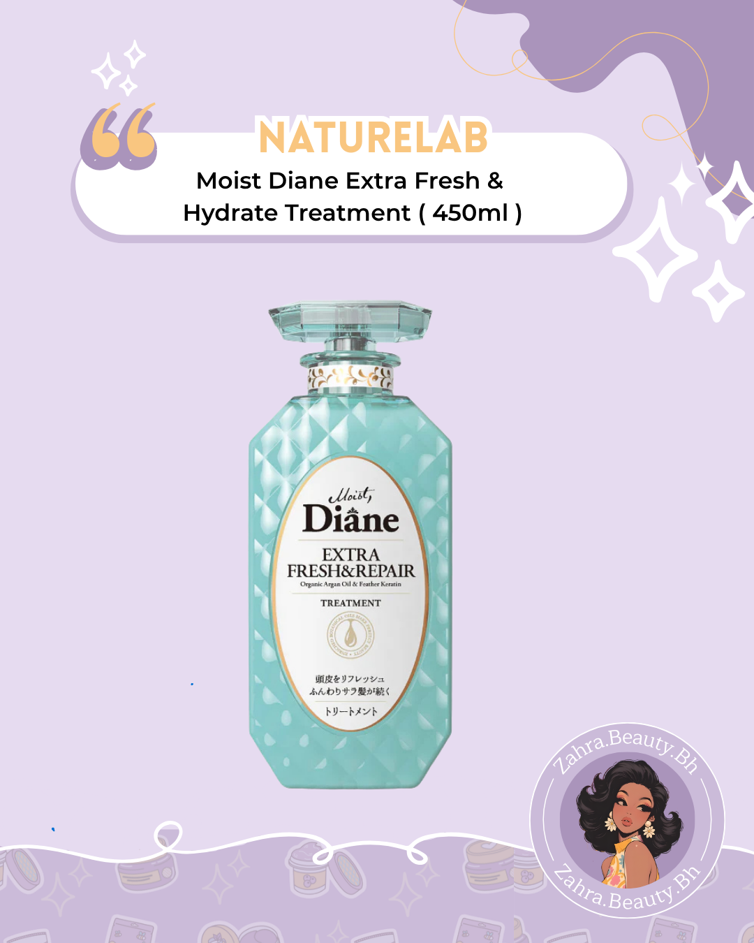 NatureLab - Moist Diane Extra Fresh & Hydrate Treatment (450ml)