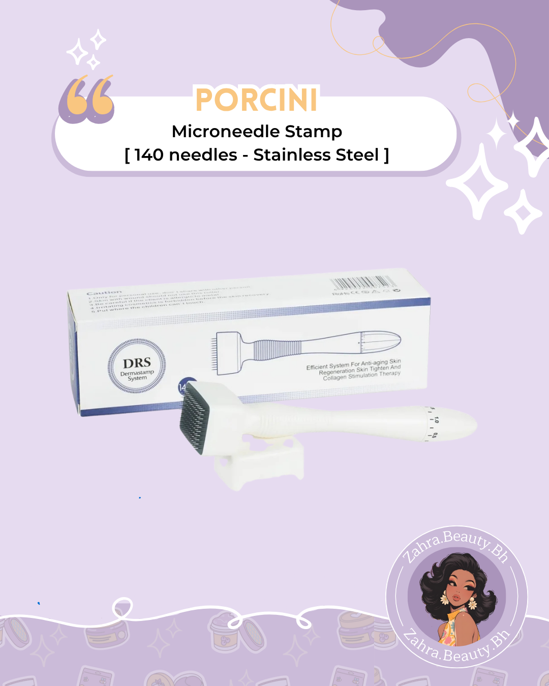 Porcini - Microneedle Stamp